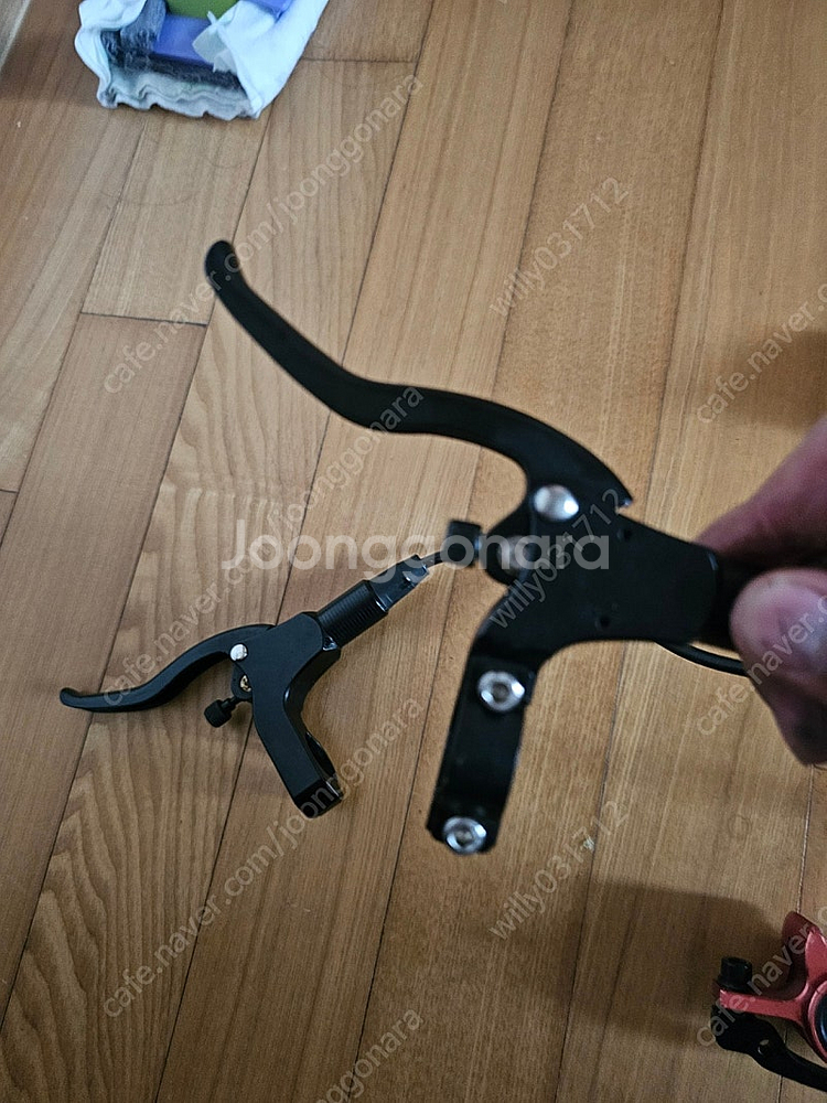 슈퍼살롱 유압식 브레이크 풀세트 (전기자전거 전동킥보드 자토바이)--1