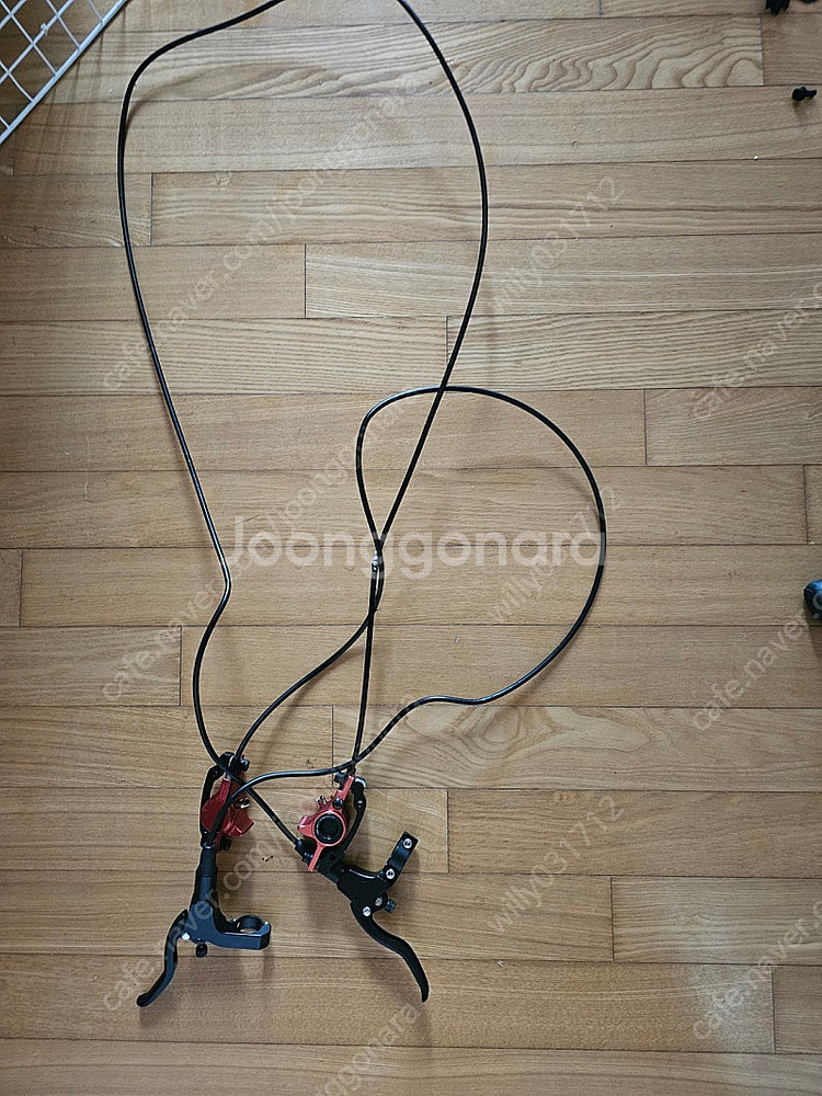 슈퍼살롱 유압식 브레이크 풀세트 (전기자전거 전동킥보드 자토바이)--4