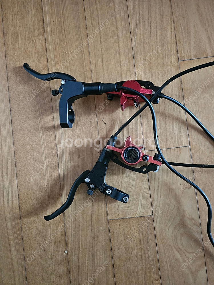 슈퍼살롱 유압식 브레이크 풀세트 (전기자전거 전동킥보드 자토바이)--5