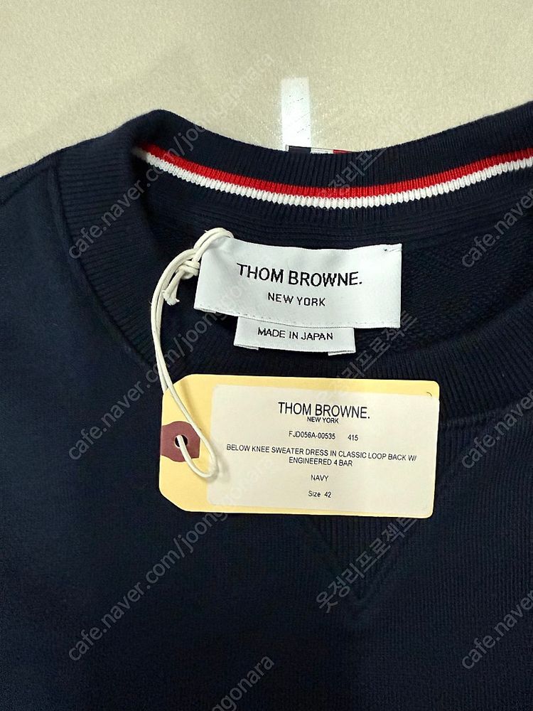 (강추!!)톰브라운 원피스 클래식 루프백 4바 FJD056A-00535(새상품)--3