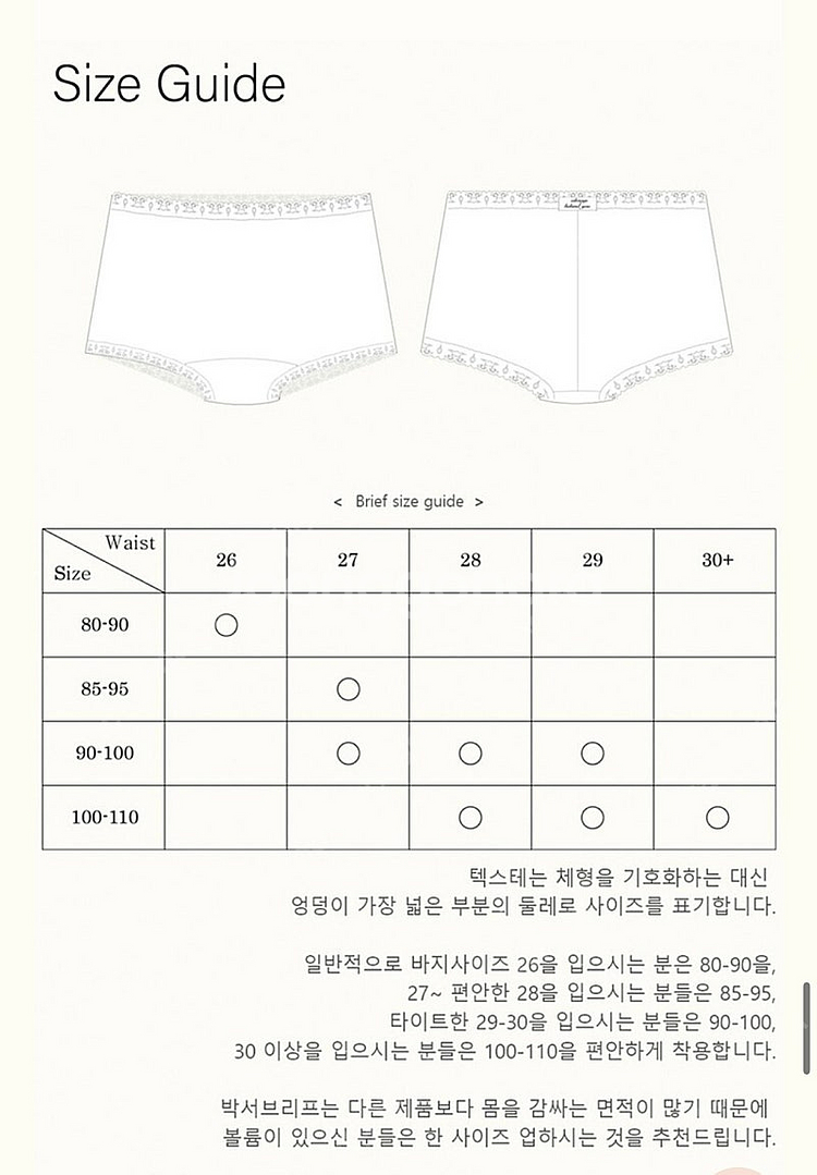 taxte 텍스테 박서 브리프--2