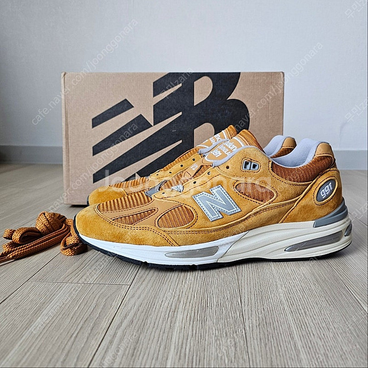 275 새제품) 뉴발란스 991V2 메이드 인 UK 옐...--0