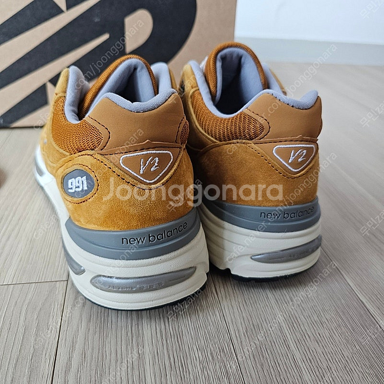 275 새제품) 뉴발란스 991V2 메이드 인 UK 옐...--3