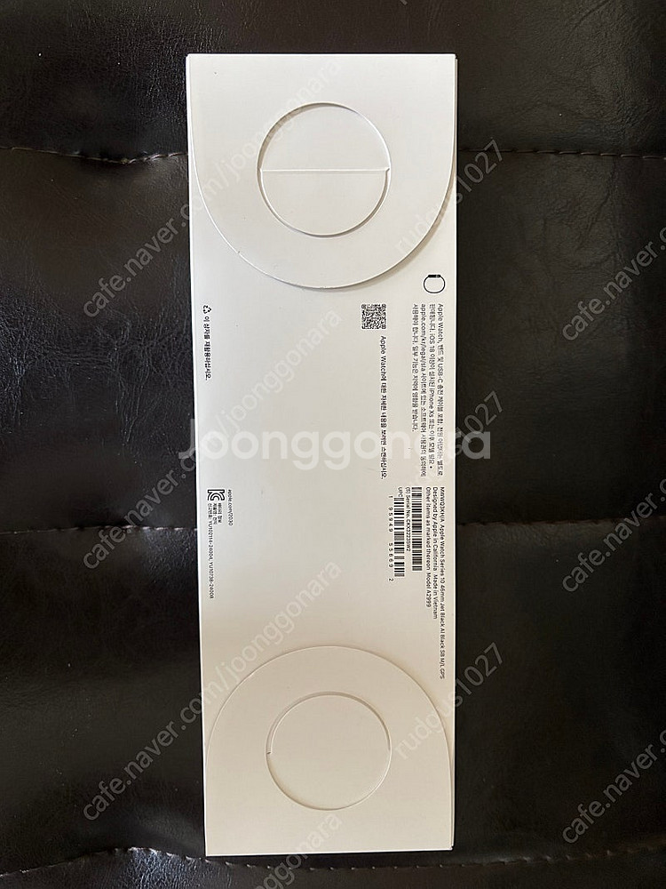 애플워치10 46MM 제트블랙 GPS 미개봉--0