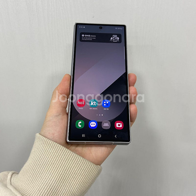 갤럭시폴드6 1테라 실버 팝니다 120만원--2