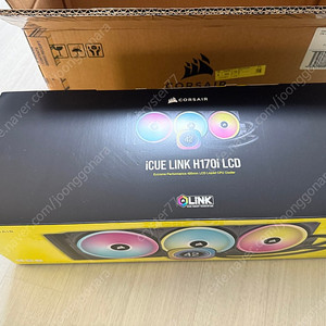 커세어 icue link h170i lcd