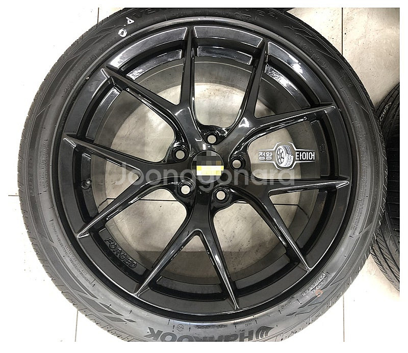 신품 휠 BBS ST 18인치 블랙 휠타이어 235/4...--4