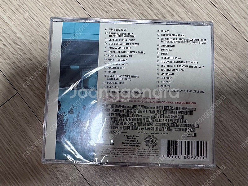 (미개봉) 라라랜드 달력, 엽서, 리플렛, OST CD...--8