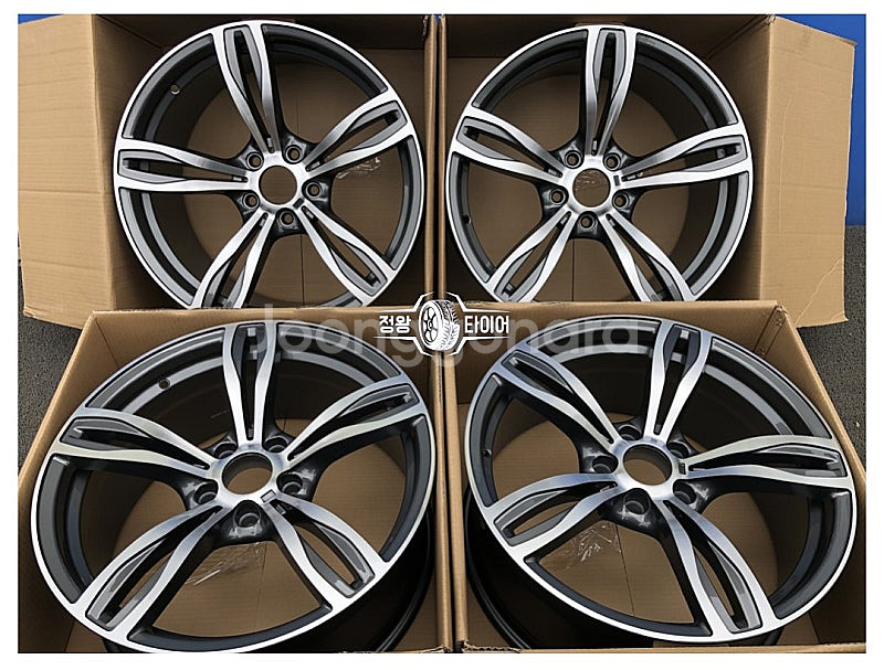 BMW M5 19인치 신품 휠 건메탈 휠 F바디 전용--0