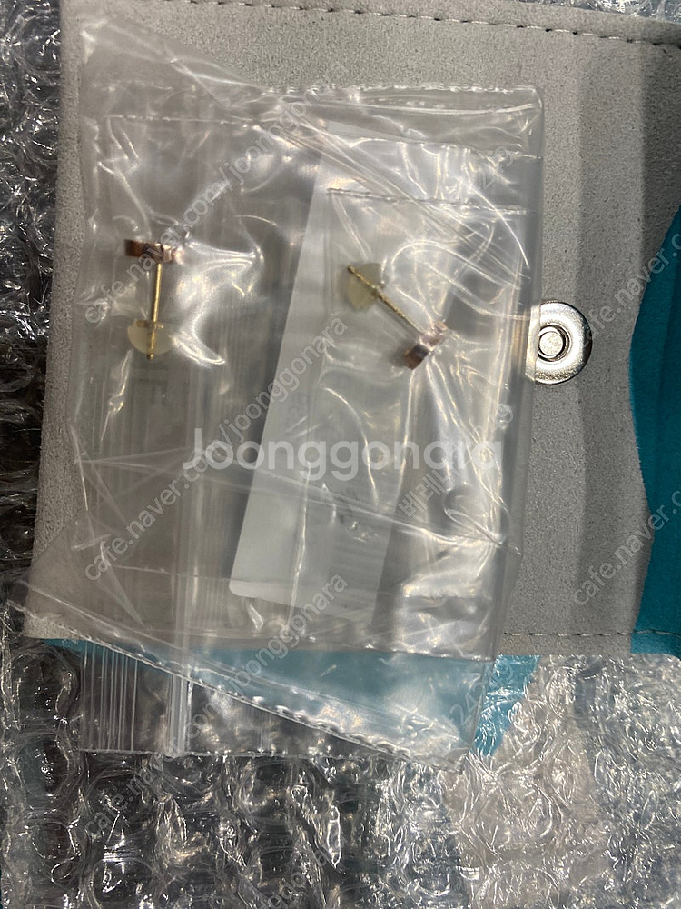 P1539 스톤헨지 뉴진스 럭키유 말발굽 귀걸이 새상품...--8