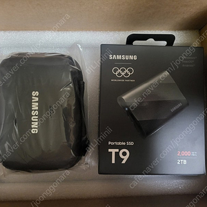 삼성 외장 SSD T9 2TB_USB 3.2 Gen_미개봉 새상품