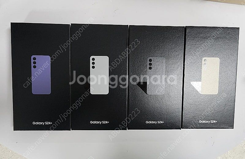 갤럭시S24플러스 256G 자급제 미개봉 새제품 판매합...--0
