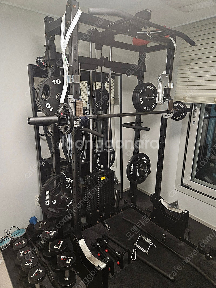 인벤탑 미니랙+랫타워, 에프몬 덤벨, 로버스트 원판 팝니다.--3