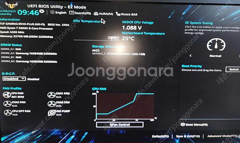5800x B550PLUS WIFI Ddr43200 1...--2