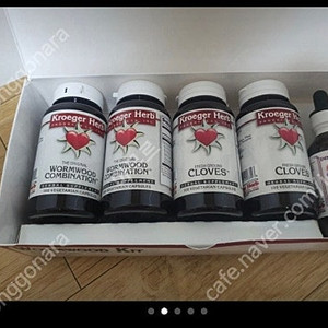 Kroeger Herb 웜우드 키트 과민싱대장, 기생충제거 구충
