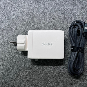 SooPii 100w 접지 충전기 + 120w 지웜 케이블