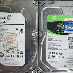 하드 3TB, 2TB, 1TB 등 각각 팝니다 3.5인치 HDD