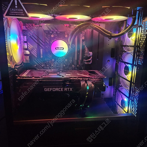 라이젠5800x rtx3080 3열수냉 게이밍컴퓨터 개인본체 급매!!