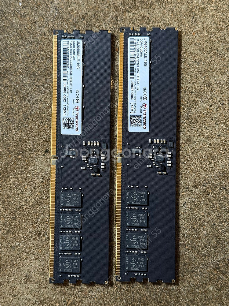 트랜센드 DDR5 6400 16GB x 2 32g--0