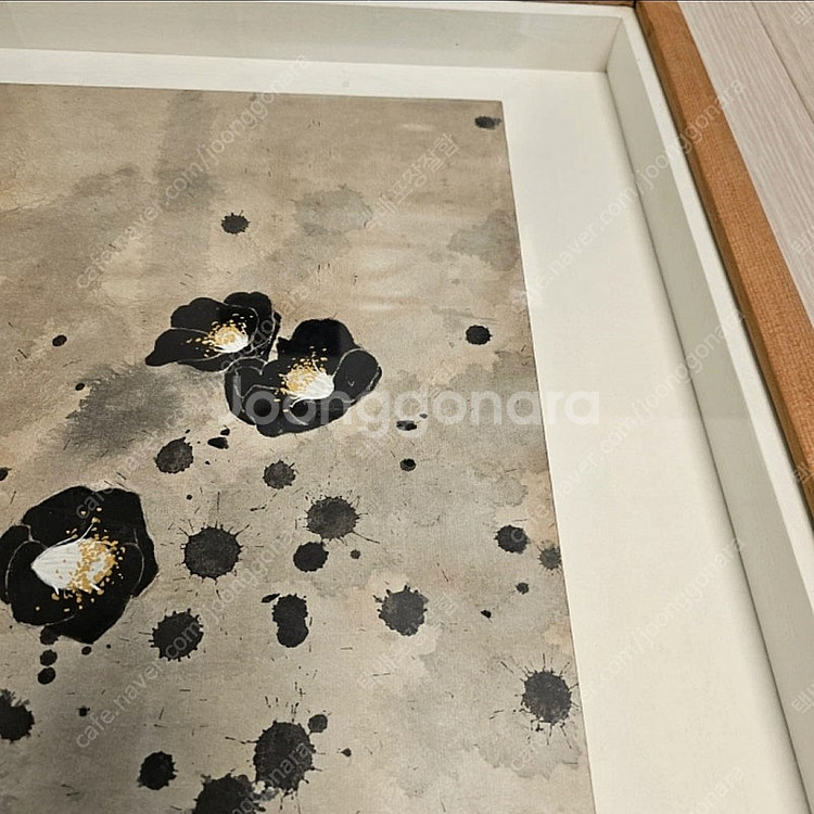 허달용 동백꽃 (동양화 미술품 그림 인테리어 거실액자)--5