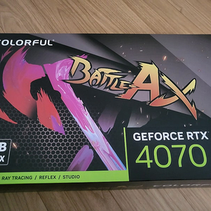 컬러풀 RTX 4070 판매합니다 오늘만 가격 싸게