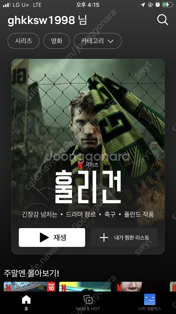 넷플릭스 광고형 스탠다드 파티원 1명 모집합니다.--0