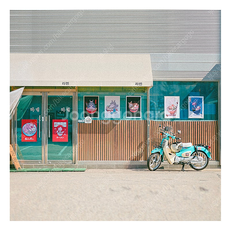 대구) 혼다 슈퍼커브110 민트 블루--5