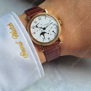 [정품] 파텍필립 컴플리케이션 문페이즈 헌터백 18K 옐로우골드 (Patek Philippe Calatrava Complication Moonphase)