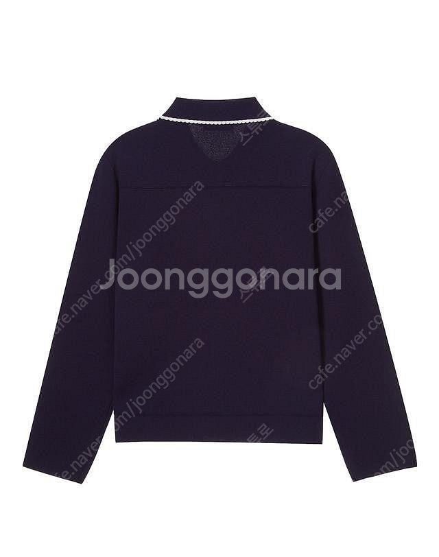 헤지스레이디스 라인배색 면혼방 가디건 HSSW1A102N2--3