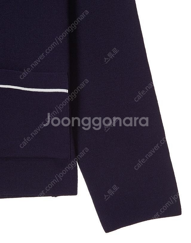 헤지스레이디스 라인배색 면혼방 가디건 HSSW1A102N2--5