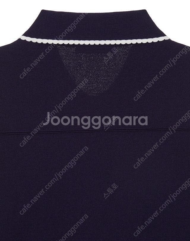 헤지스레이디스 라인배색 면혼방 가디건 HSSW1A102N2--6