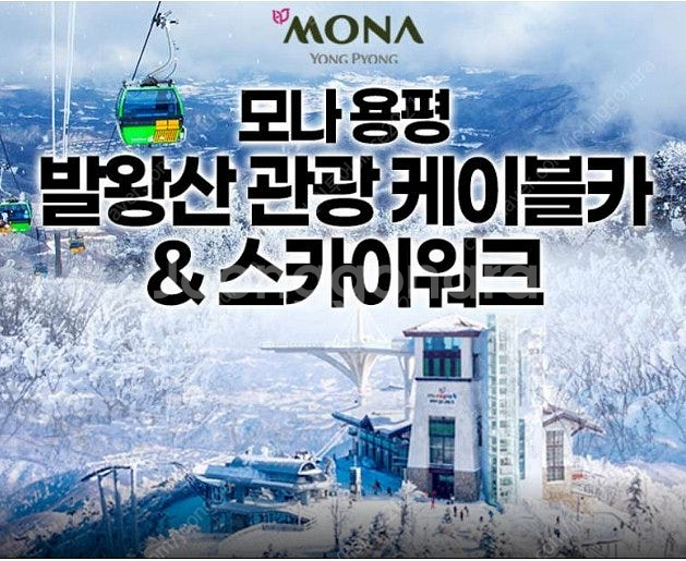 용평 발왕산케이블카1만6천/피크아일랜드1만6천/뮤지엄망...--0