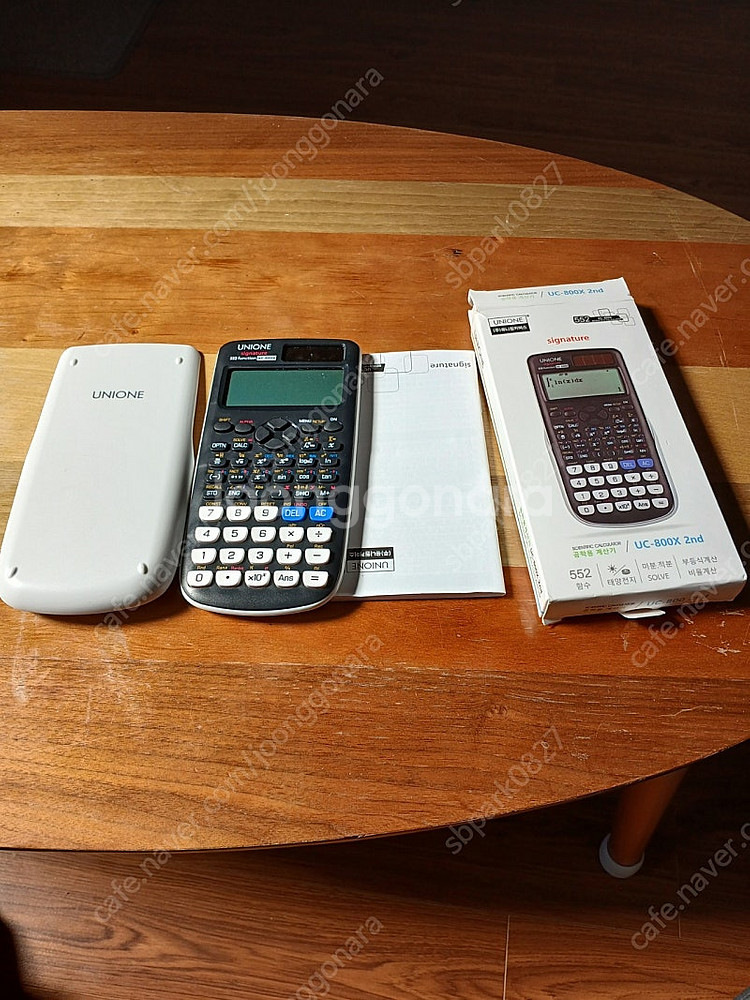 공학용 계산기 (유니원 uc-800x)--0