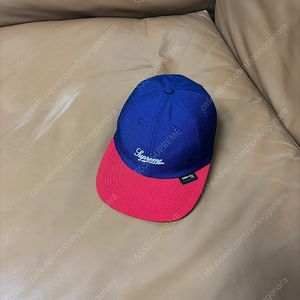 Supreme 슈프림 볼캡 모자 (Cordura Red/Navy)