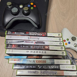 xbox360 본체 조이스틱 타이틀