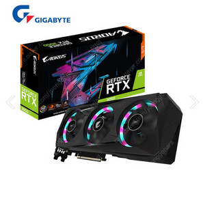 [판매] 듀얼 오리 레어템 / 기가바이트 GA AORUS GeForce RTX3050 어로스 엘리트 8G GDDR6 128