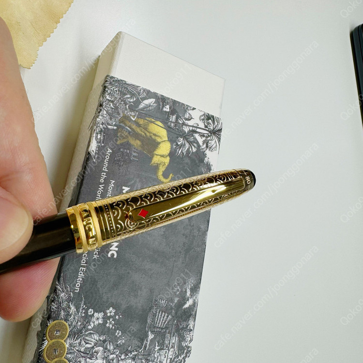 (24년 4월 구매품, F닙) 몽블랑 80일간의 세계일주 만년필--9