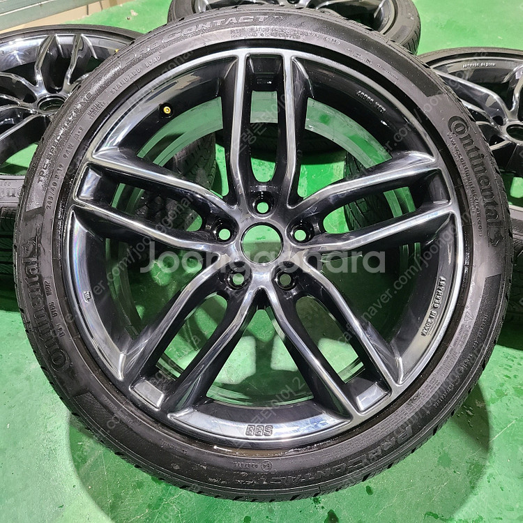 ♡ BBS SX 19인치 정품 블랙크롬 휠 타이어 팝니...--1