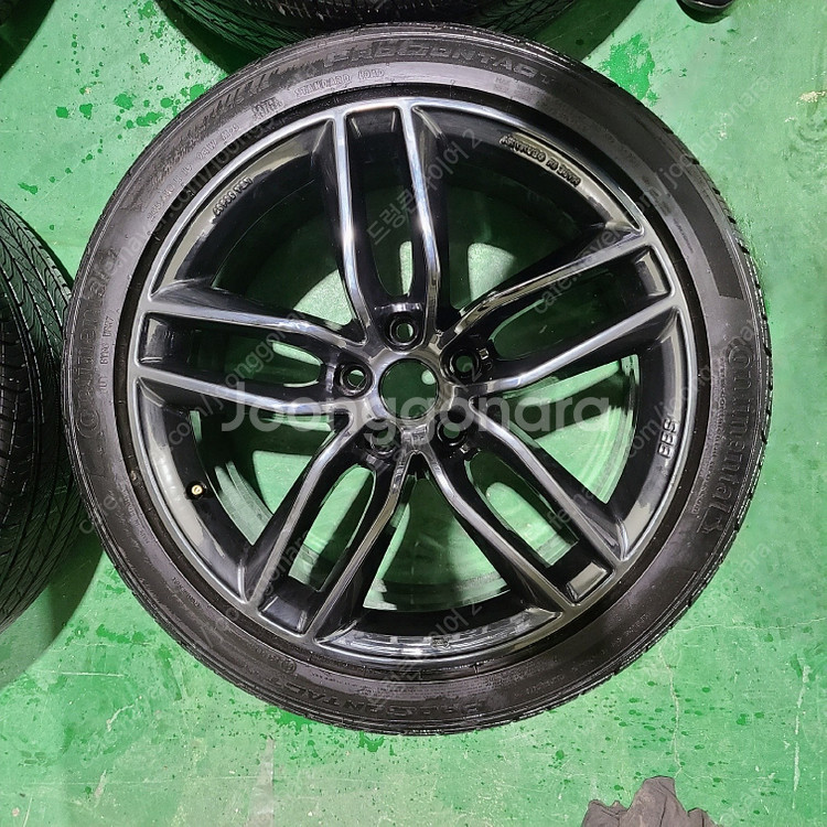 ♡ BBS SX 19인치 정품 블랙크롬 휠 타이어 팝니...--4