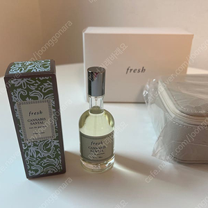 Fresh 프레쉬 카나비스 샌탈 우디 퍼품 향수 30ml + 하드케이스 파우치