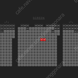 용아맥 미키17 8일 토 18:00 연석 F24F25 L16L17 44.000원 판매 CGV 용산 아이파크몰 IMAX 아이맥스 중앙블록 중블 정가