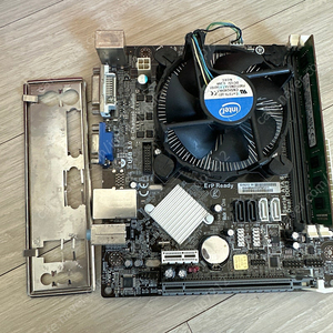 CPU I3 4170 메인보드H81 램세트