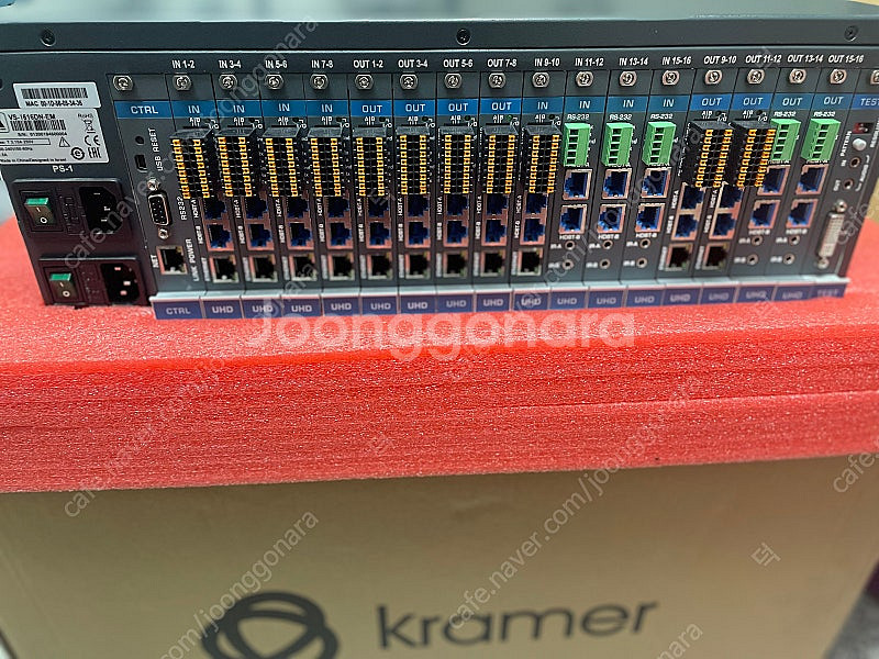 Kramer VS-1616DN-EM 디지털 매트릭스 스...--6