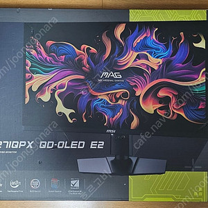 msi mag 271qpx qd oled e2 모니터 qhd 240 팝니다