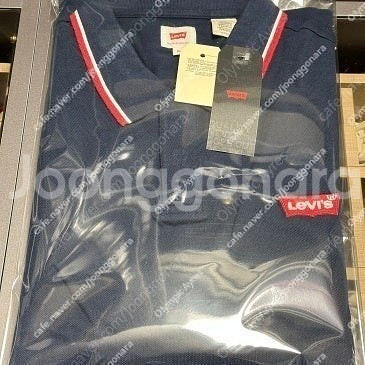 신품 - 리바이스 정품 폴로 반팔 카라 반팔 티셔츠 네...--0