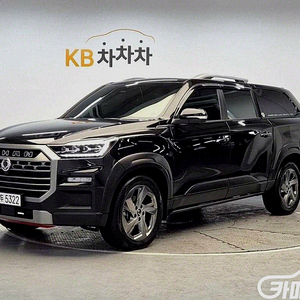 [KG모빌리티(쌍용) ]더 뉴 렉스턴 스포츠 칸 디젤 2.2 4WD 쿨멘 노블레스 (5인승) 2024 년 중고차 ★군미필,저신용자 전용 할부★