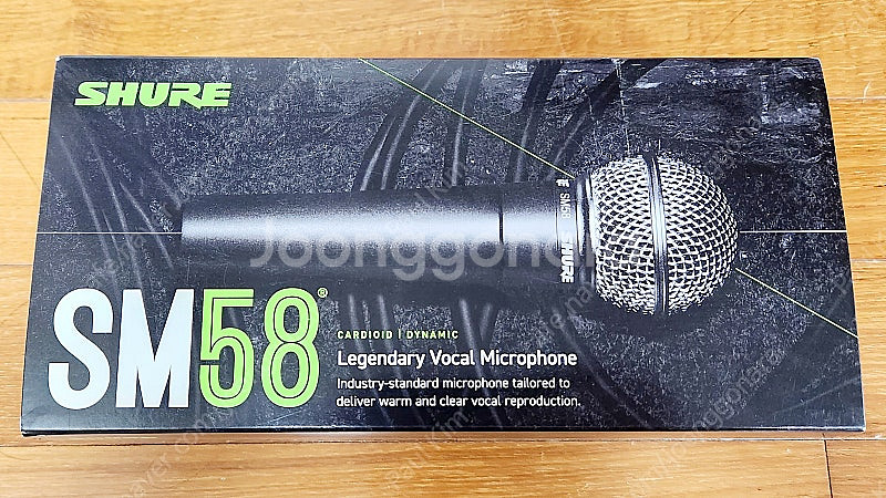 SHURE SM58SK 마이크 새제품 판매--0
