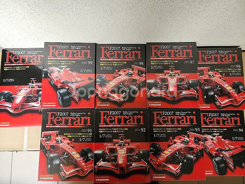 Deagostini 1/7 Ferrari F2007버전...--8