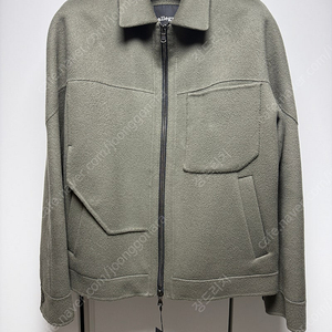 알레그리 그레이쉬카키 핸드메이드 점퍼