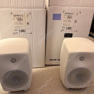 GENELEC 제네렉 G3 BW 화이트 모니터 스피커 1조 2통